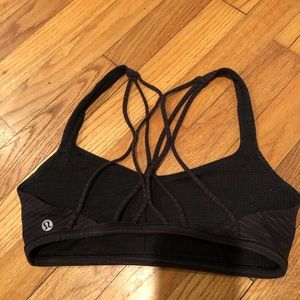 Two Lululemon sports bras - size 4